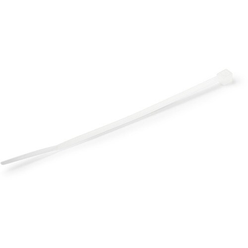 Startech.Com 1000 Pack 4" Cable Ties - White Small Nylon/Plastic Zip Tie