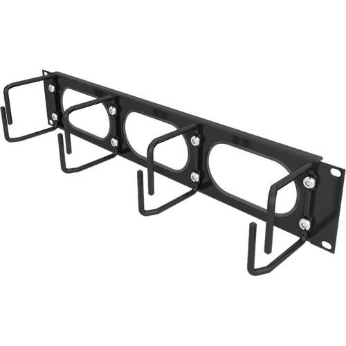 Vertiv 2U Horizontal Cable Organizer with Metal D Rings (Qty 1)