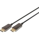 Digitus DisplayPort™ AOC Hybrid Fiber Optic Cable, UHD 8K, 10 m