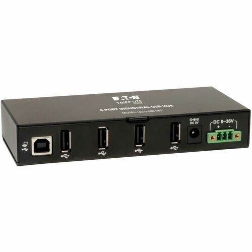 Tripp Lite 4-Port Industrial USB 2.0 Hub with 15kV ESD Immunity