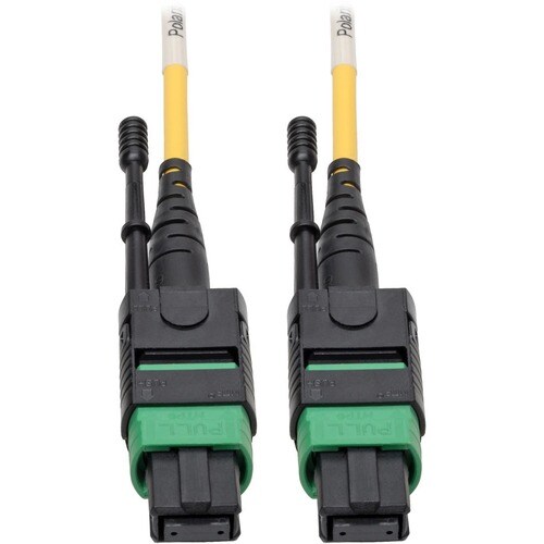 Tripp Lite N390-02M-12-AP MTP/MPO Singlemode Patch Cable (F/F), Yellow, 2 m