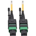 Tripp Lite N390-02M-12-AP MTP/MPO Singlemode Patch Cable (F/F), Yellow, 2 m