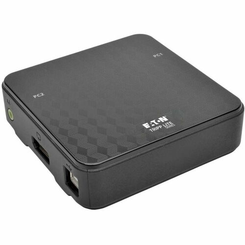 Eaton 2-Port DisplayPort 1.2 KVM Switch w/Audio, Cables and USB Peripheral Sharing