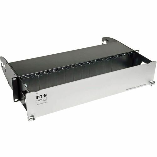 Tripp Lite High Density Fiber Enclosure Panel, 2U, 14-Cassette Capacity