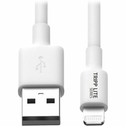 Tripp Lite 3ft (1M) White USB Sync / Charge Cable with Lightning Connector
