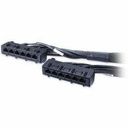 Apc Data Distribution Cable, CAT6 UTP CMR 6XRJ-45 Black, 13FT (3.9M)