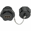 Tripp Lite P569-000-FF-IND 4K HDMI Coupler with Ethernet, 4K x 2K, Industrial High Speed