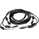 Vertiv USB Keyboard, Mouse & Single Head HDMI with Audio - 10 ft.