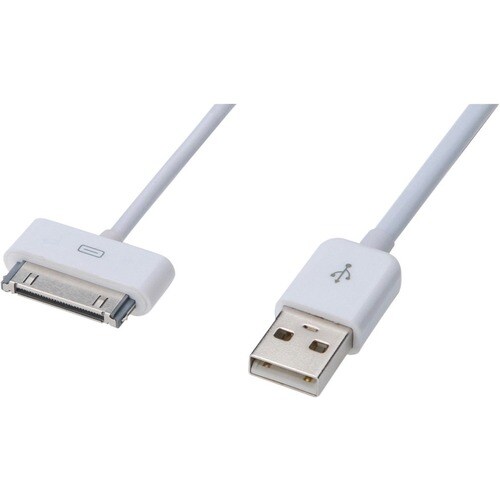 Ednet. USB Sync/Charge Cable For Apple, Apple 30-pin - USB A