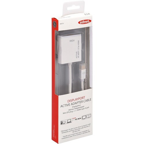 Ednet. Mini DisplayPort/HDMI Audio/Video Cable
