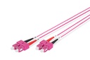 Digitus FO PATCH CORD DUPLEX SC TO SC MM OM4 5