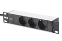 Digitus 1U ALUMINUM PDU 254 MM (10in) RACK MOUNT