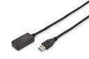 Digitus USB 3.0 REPEATER CABLE A/M - A/F AWG28