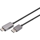 Digitus 8K DisplayPort Adapter Cable, DP to HDMI Type A