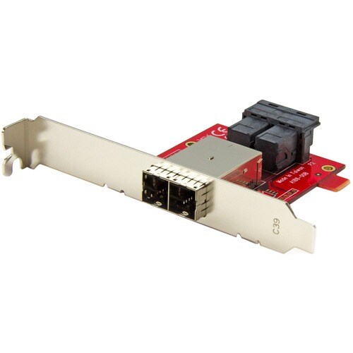 Startech.Com Dual SFF-8643 to SFF-8644 Mini-SAS HD Adapter