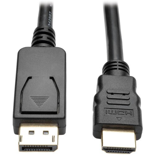 Tripp Lite P582-006-V2 DisplayPort 1.2 to HDMI Adapter Cable, 6 ft.