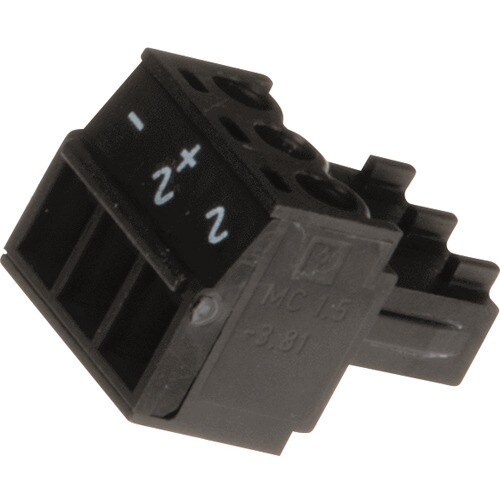 Axis Connector A 3-pin 3.81 Straight, 10 pcs