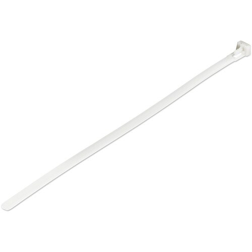 Startech.Com 100 Pack - 10 in. (250 mm) White Cable Ties (CBMZTRB10)
