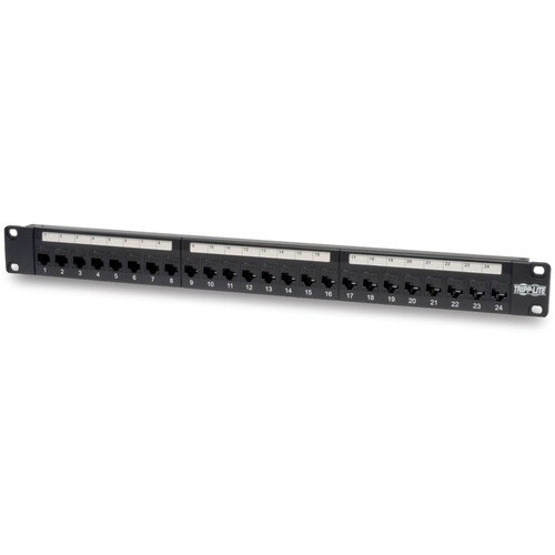 Tripp Lite 24 Port Cat6 Feed-Through Patch Panel