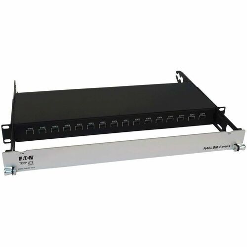 Tripp Lite N48LSM-16X16 Spine-Leaf MPO Panel, 16 x 16 Ports, 1U