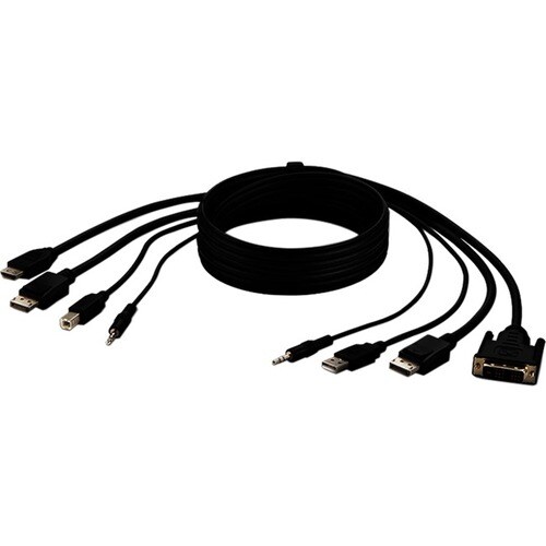 Belkin TAA (1) DVI to HDMI (1) DP-DP/USB/AUD CBL