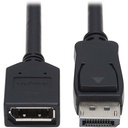 Tripp Lite P579-015 DisplayPort Extension Cable with Latch (M/F), 15 ft