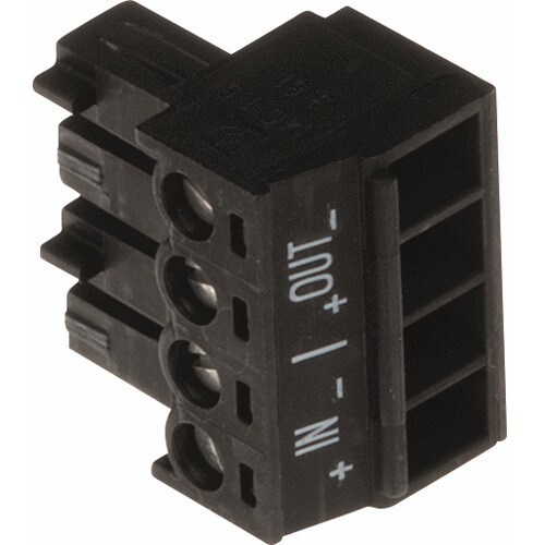 Axis Connector A 4-pin 3.81 Straight IN/OUT, 10 pcs