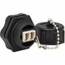 Tripp Lite IP68 Duplex Multimode Fiber Coupler (LC/LC)