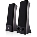 V7 SP2500-USB-6EV7 USB Powered Stereo Speakers - Black