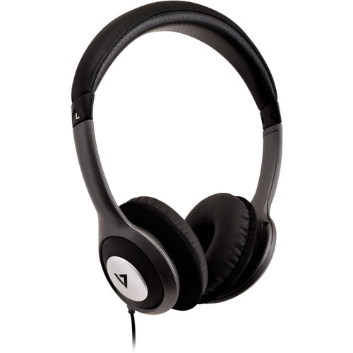 V7 Deluxe Stereo Headphones with Volume Control