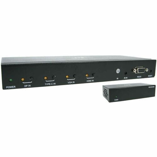 Tripp Lite B320-4X1-MHE-K 4-Port over Cat6 Presentation Switch/Extender Kit