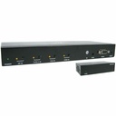 Tripp Lite B320-4X1-MHE-K 4-Port over Cat6 Presentation Switch/Extender Kit