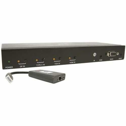 Tripp Lite B320-4X1-MHB-K 4-Port over Cat6 Presentation Switch/Extender Kit