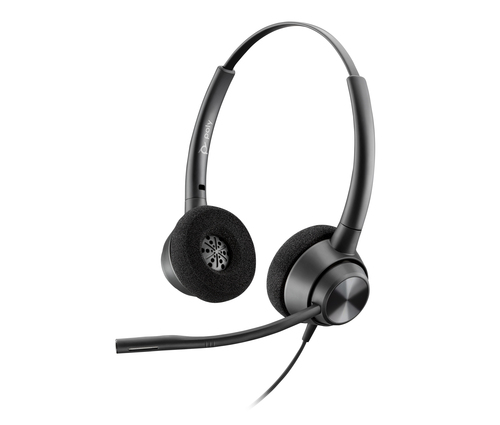 Hp EncorePro 320 with Quick Disconnect Binaural Headset TAA