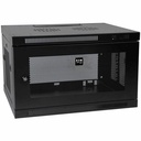 Tripp Lite SmartRack 6U Low-Profile Switch-Depth-Plus Wall-Mount Rack Enclosure Cabinet