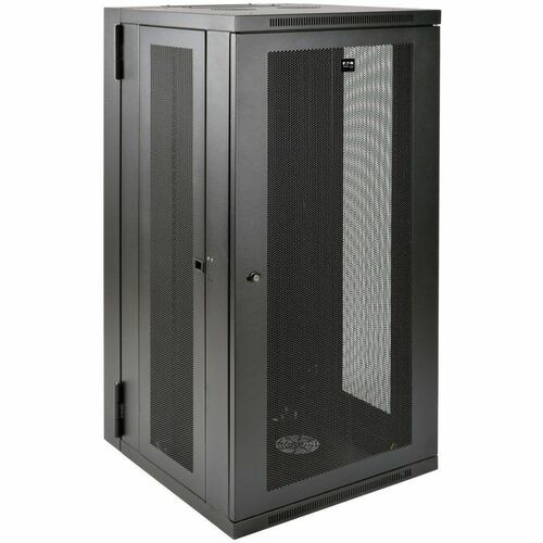Tripp Lite SmartRack 26U UPS-Depth Wall-Mount Rack Enclosure Cabinet, Hinged Back