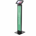 Compulocks Galaxy Tab A8/A7 Lite Enclosure Brandable Floor Stand - Space BrandMe