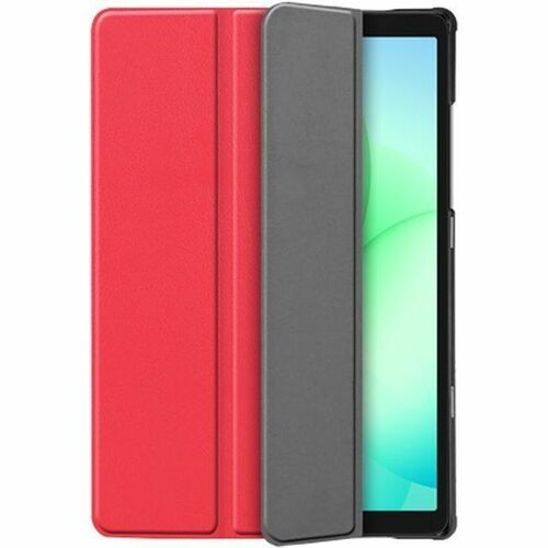 Just In Case Samsung Galaxy Tab A11 - TriFold Smart Book Case - Red
