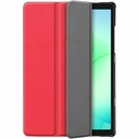 Just In Case Samsung Galaxy Tab A11 - TriFold Smart Book Case - Red