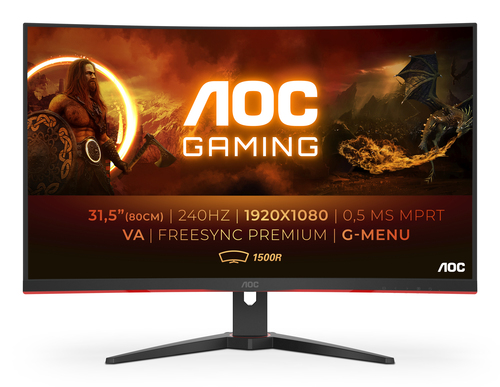 Aoc C32G2ZE/BK 32IN FHD 1ms 1920x1080 80M:1