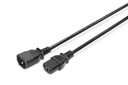 Digitus POWER CORD EXTENSION CABLE C14 - C13 M/