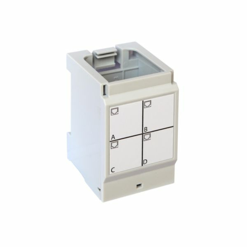Legrand Modular din patch panel 4 x RJ45 UTP