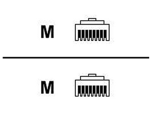 Hewlett Packard Enterprise HPE Ethernet 4ft CAT5e RJ45 M/M Cable