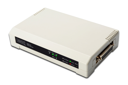 Digitus USB  PARALLEL PRINT SERVER 3-PORT 1X R