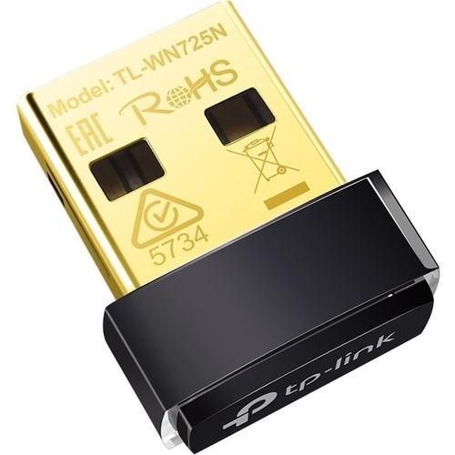 Tp-Link 150Mbps wireless N Nano USB adapter TL-WN725N