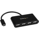 Startech.Com 4-Port USB-C Hub - Mini Hub - USB-C to 4x USB-A - USB 2.0