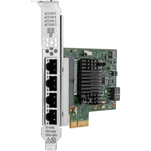 Hewlett Packard Enterprise Ethernet 1Gb 4-port Base-T I350-T4 Adapter