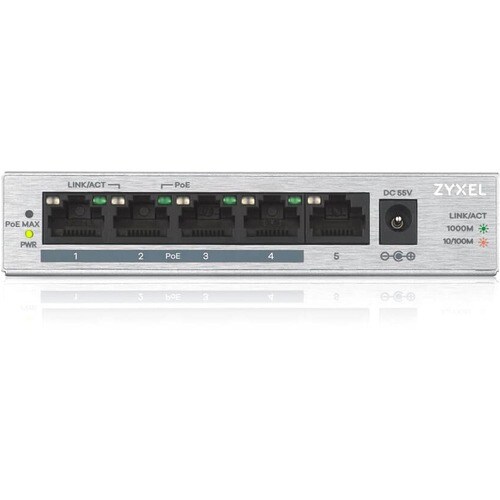 Zyxel 5-Port GbE Unmanaged PoE Switch