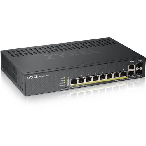 Zyxel 8-port GbE Smart Managed PoE Switch