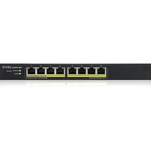 Zyxel 8-port GbE Smart Managed PoE Switch